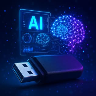 Créez votre propre IA portable sur clé USB - Tutoriel complet Portable AI Hub