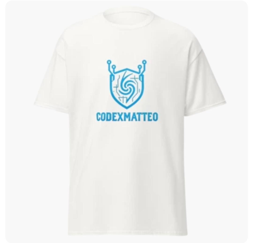 T-Shirt CodexMatteo Blanc